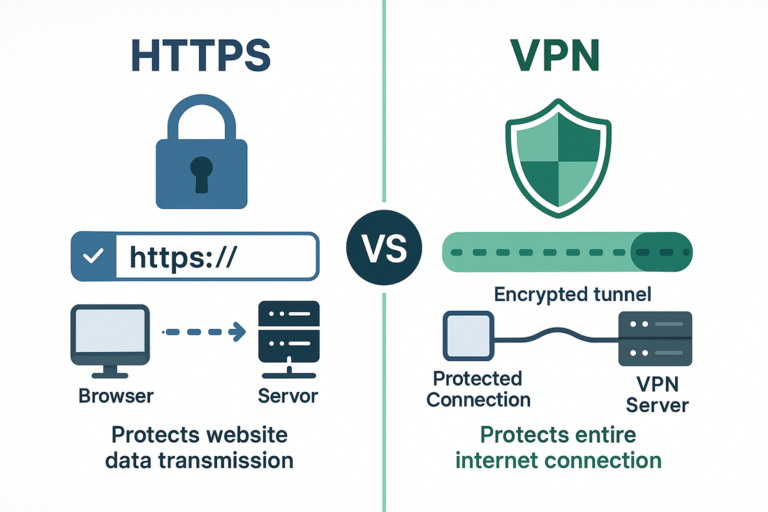 HTTPS vs VPN : Which Security Method Should You Choose?