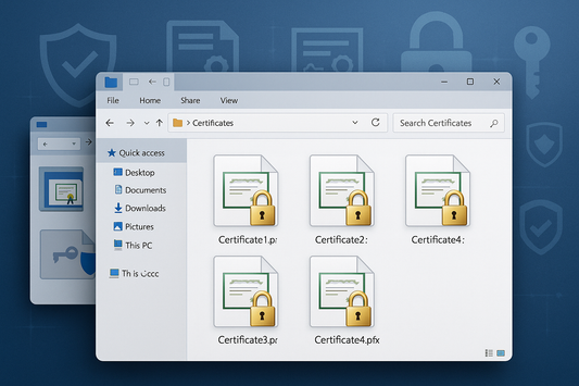 PFX Files in Windows